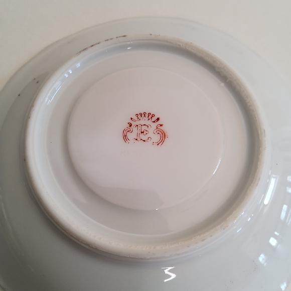 2 Demitasse Tea Cups & Saucers Plus Extra Saucer Roses and Sponged Gold. Japan - Picture 2 of 2